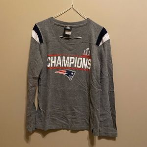 New England Patriot Championship v neck